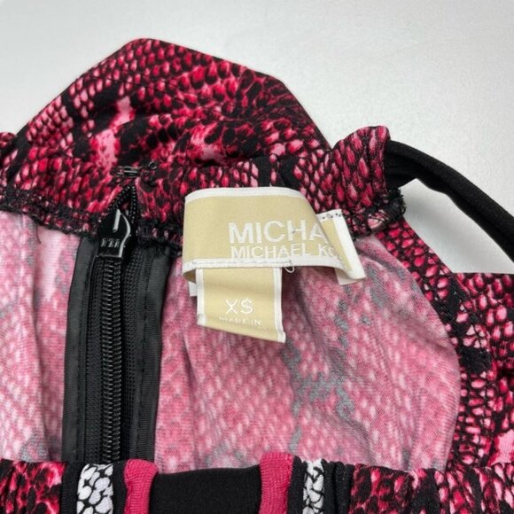 MICHAEL Michael Kors Snakeskin Sleeveless Blouse Sz XS - Picture 5 of 5